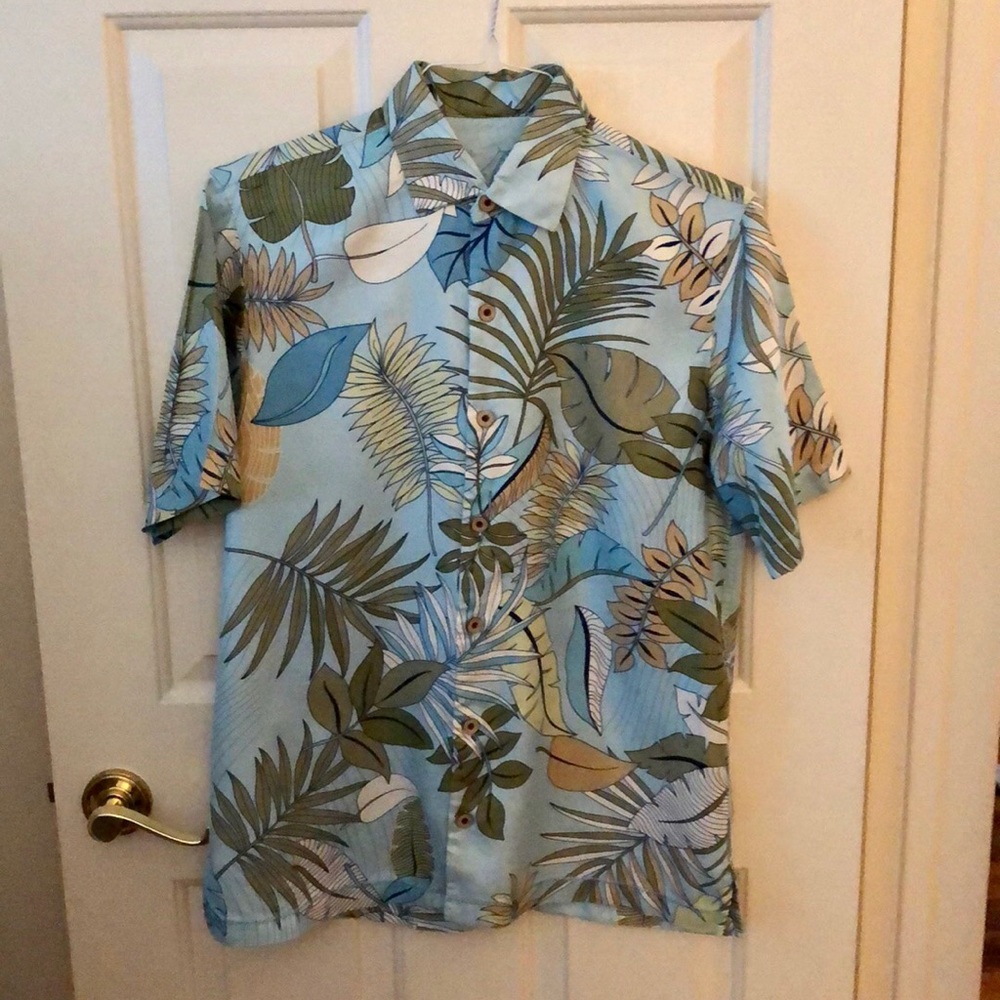 Tommy Bahama Silk Hawaiian Shirt
